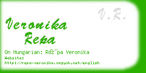 veronika repa business card